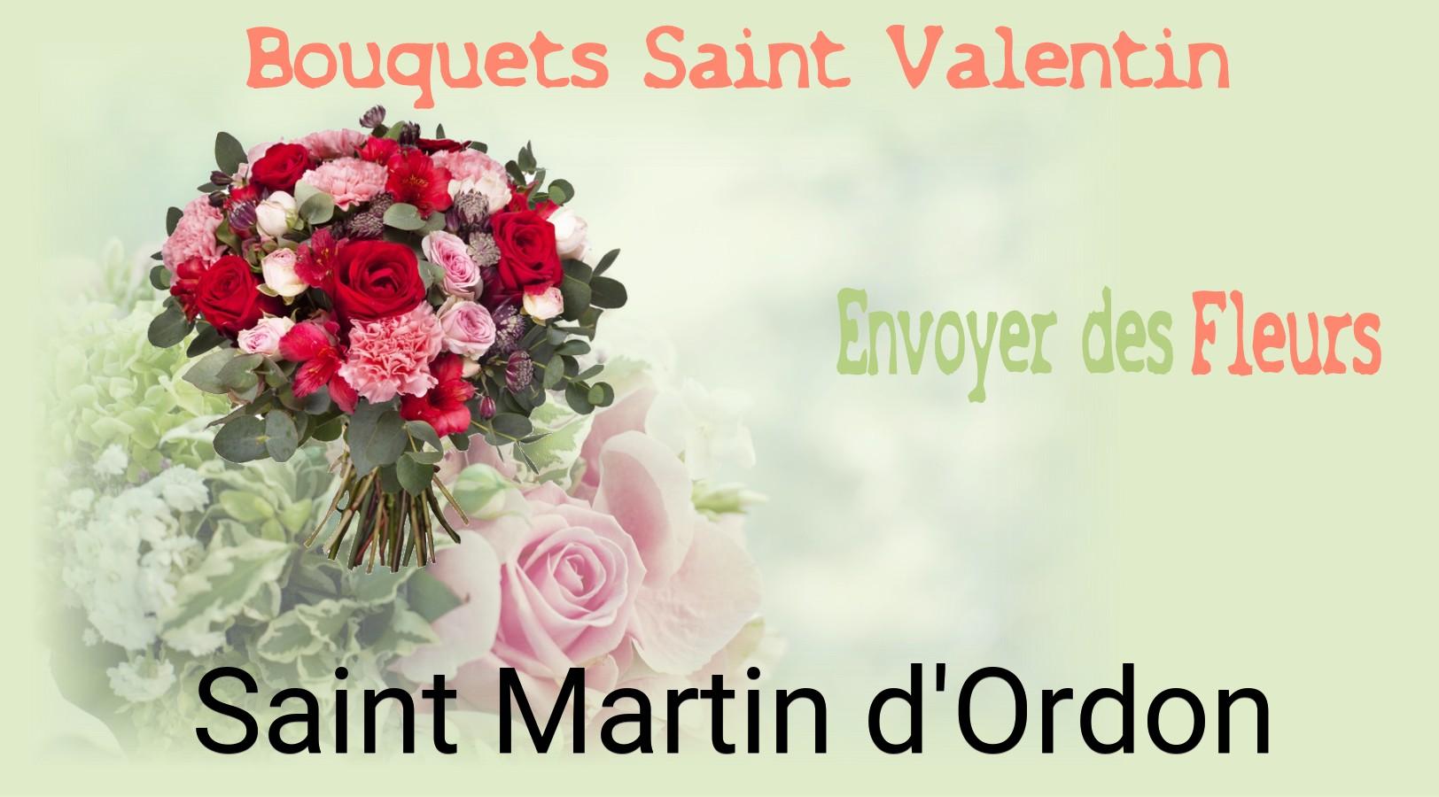 Roses de Saint-Valentin livrées à Saint-Martin-d'Ordon